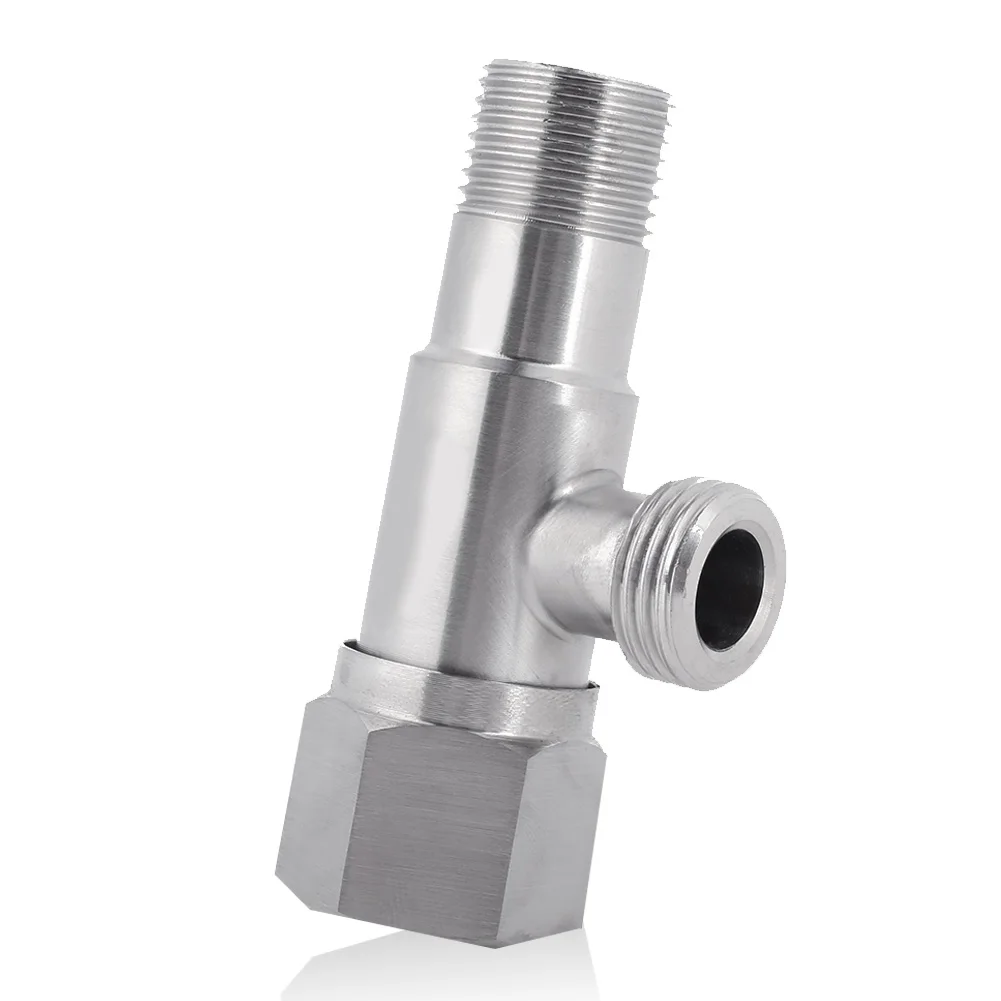 Серебряный шаровой клапан горизонтальный душевая комната Водонагреватель ванной комнаты ирригатор стиральная угловой клапан практичный A030 кухня