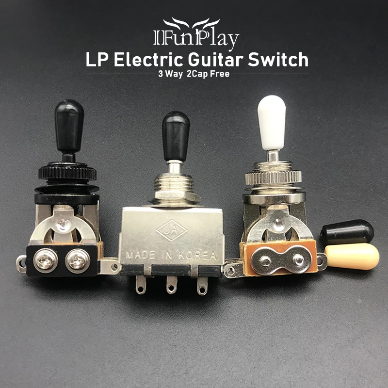 3 Way Toggle Switch for LP SG Electric Guitar Metal 3 Way Control