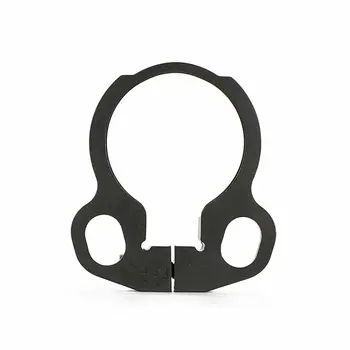 

Hunting Tactical Loop End Plate Ambidextrous Sling Swivel Adapter for 4 or 6 Position Stock for AR15 M4 Rifle