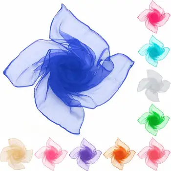 

Women Stylish Pure Candy Color Soft Chiffon Silk Neck Scarf Square Wrap Shawl