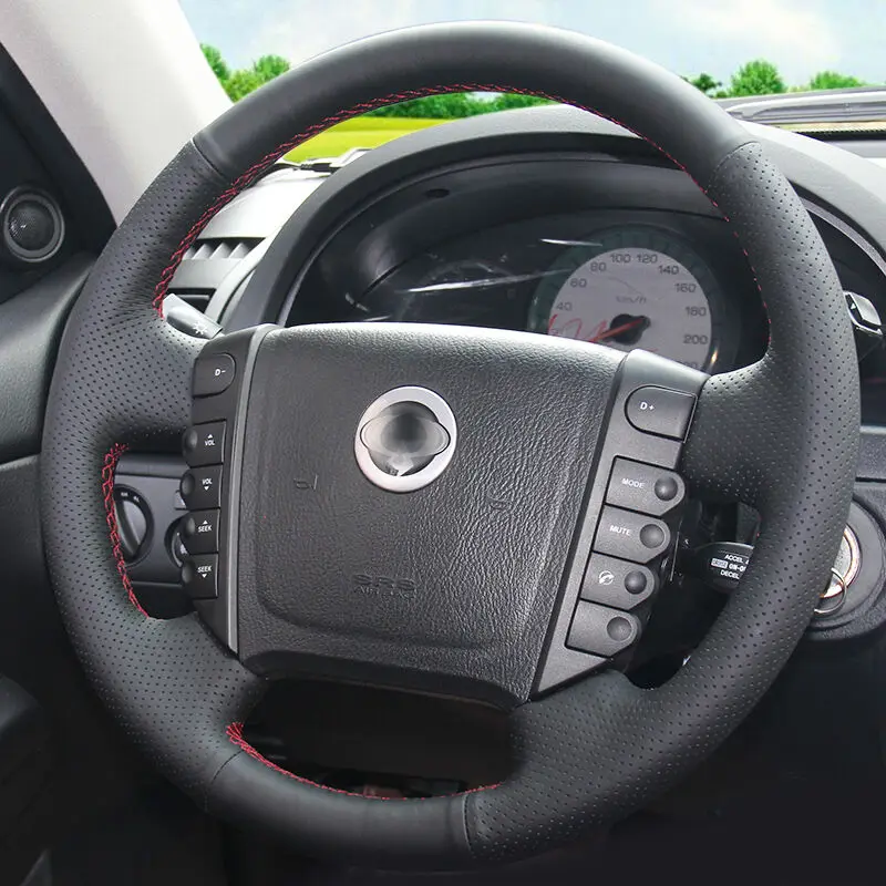 Оплетка на руль Ssangyong Rexton чехол для Ssangyo|Чехлы руль| |