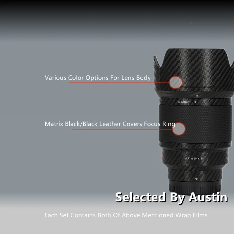 

Пленка-наклейка для VILTROX AF 85 f1.8 наклейка на чехол с защитой от царапин