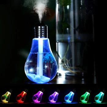 

Air Freshener Mist Maker 400ml LED Lamp Air Ultrasonic Humidifier LED Night Light for Car Essential Oil Diffuser Atomizer
