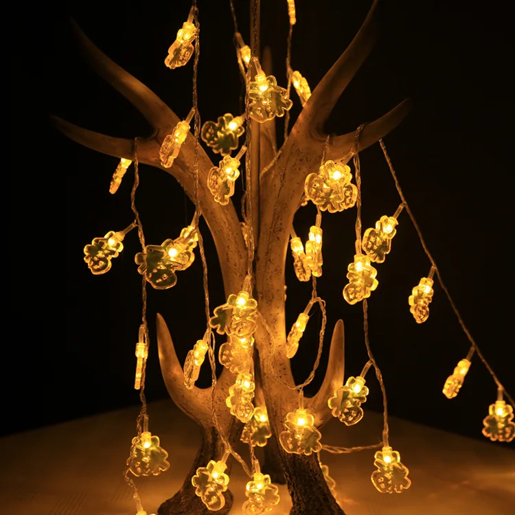 

LED Twinkle Light Warm White Lighting Chain Festival Decorations Fu Character Lighting Chain Line Outdoor Waterproof Small Color