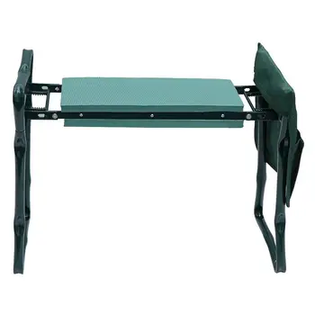 

1Pc Garden Kneeler Folding Stool Sponge Hassock Anti-slip Garden Kneeler with Large Toolkit