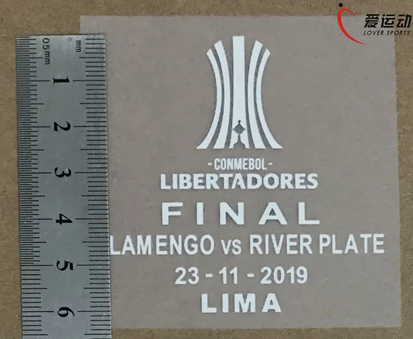 Фламенко FINAL COPA LIBERTADORES набор патчей CONMEBOL LIBERADORES финальный матч детали+ трофей 1 и трофей 2 патч