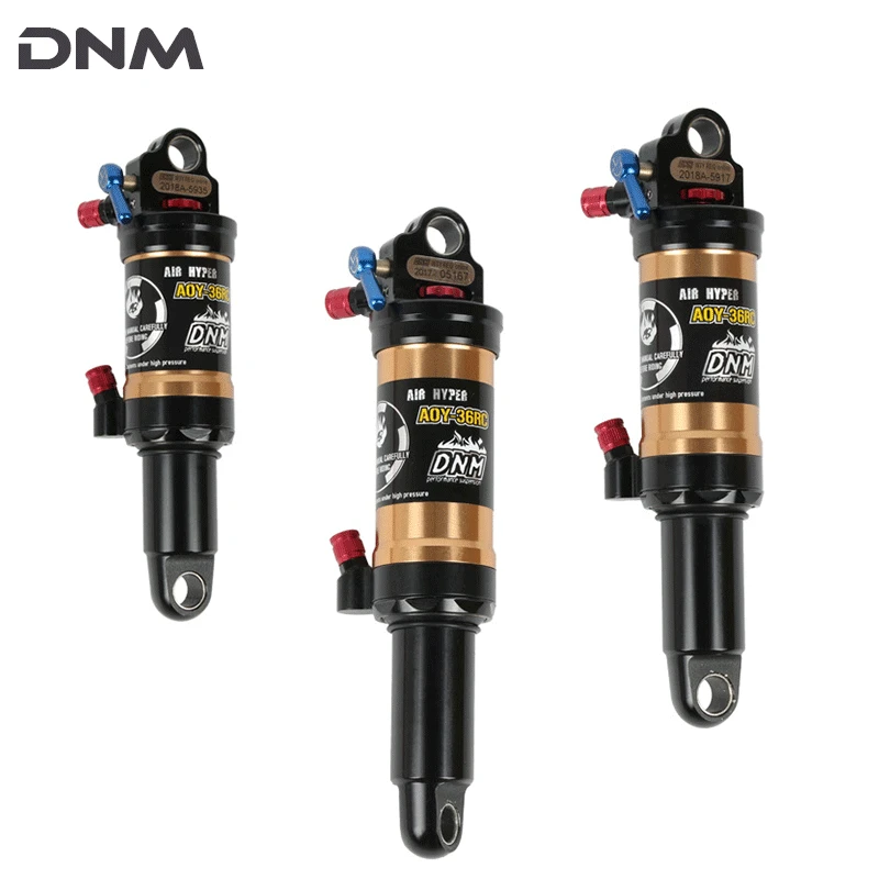 

Dnm Luxury Gold Color 165 Mountain Bike Shock Absorber Aoy-36rc Softail Bicycle Frame Bile Oil Spring Shock Absorber