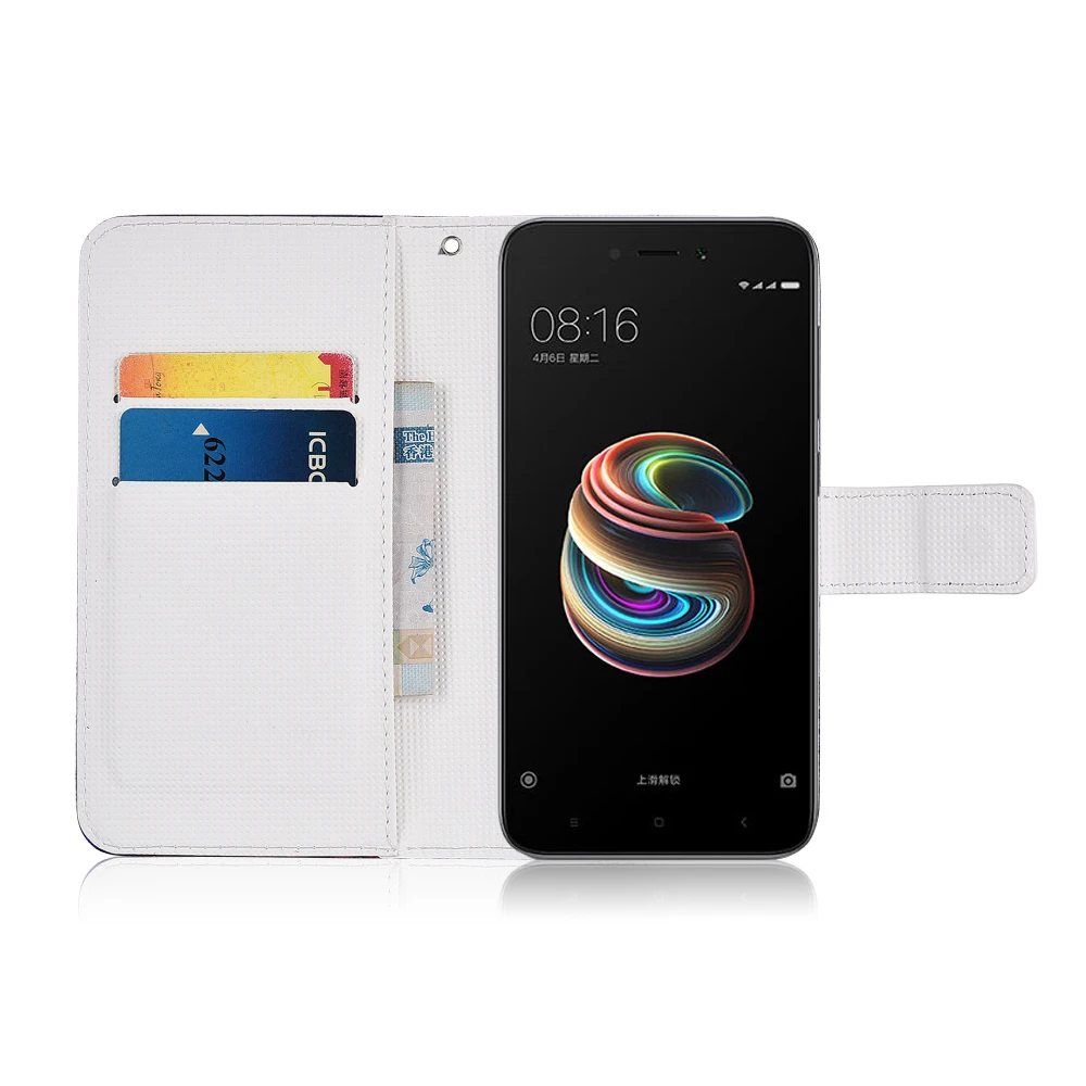 Мультяшный чехол кошелек для Xiaomi Redmi 9 9A 8 8A 7 7A6 6A S2 4A 4X 5 Plus 5A кожаный книжка с