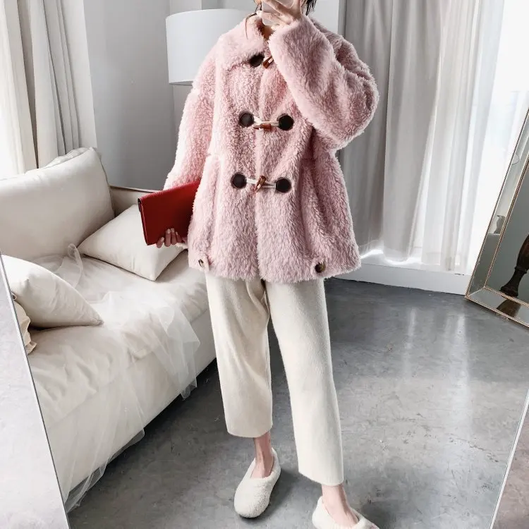 

Пальто из натурального меха, Женская куртка из 100% шерсти для женщин, одежда 2020, корейское зимнее пальто для женщин, женские зимние пальто 2020 YY221