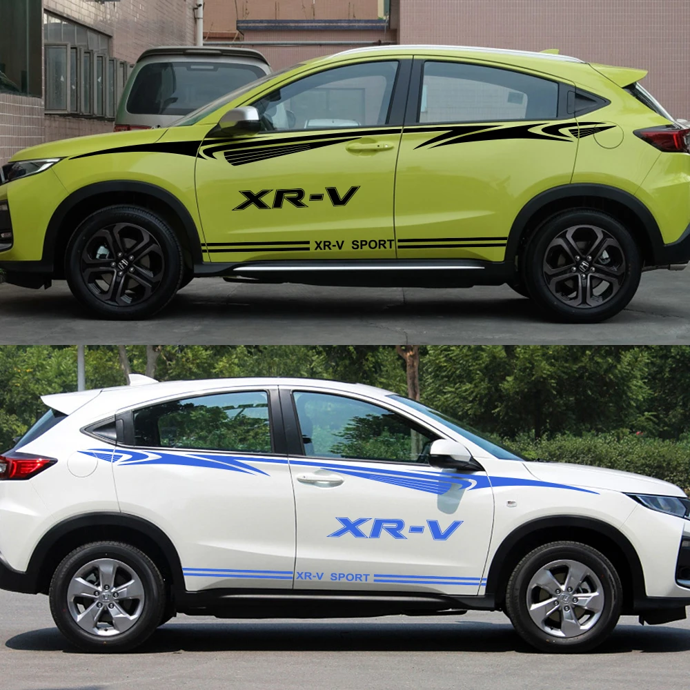 2 шт. наклейки для Honda XR-V Авто Виниловая пленка наклейки персонализированные DIY Спортивные стильные креативные автомобильные аксессуары