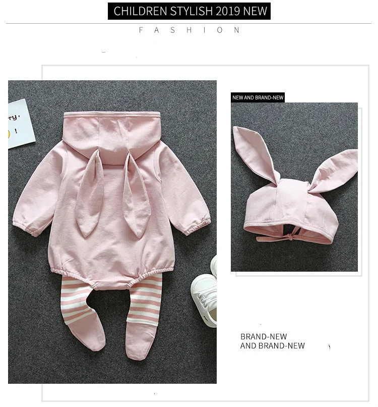 Baby Autumn Clothing Clothes Child Suit Out Wear Boy Girl Cat Newborn Baby Romper