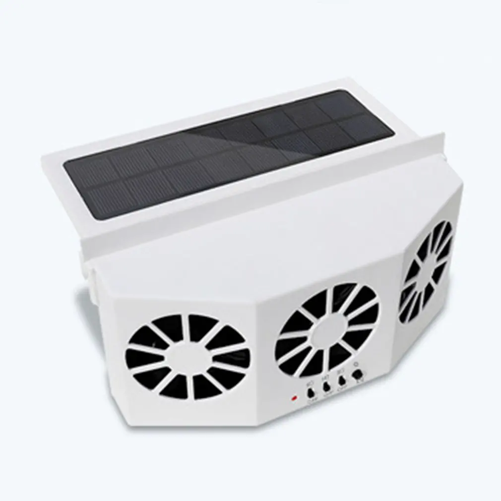 

Solar energy Vehicle exhaust fan radiator