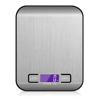 

Digital Kitchen Scale Multifunction Rechargeable Food Scale with LCD Display High Accuracy Portable Food Scale