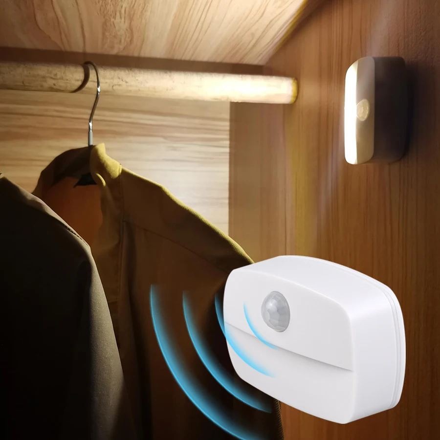 Tanie Światła podszawkowe LED czujnik ruchu PIR kuchnia oświetlenie do sypialni
