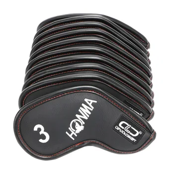 

Golf Iron Head Cover #3-9P A S PU Mixed color Golf Irons Set For Men and Women free shipping