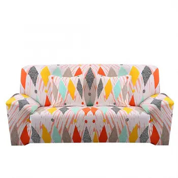 

Protective Elastic Dustproof Slipcover Sofa Cover Protector with Cushion Cover