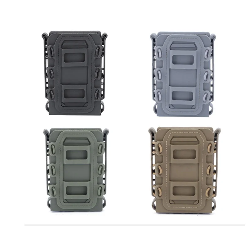 

New Holster Molle Belt Fast Attach Carrier 5.56 7.62 Pouch 5.56mm 7.62mm Fast Mag Pouch Tactical Magazine Pouch