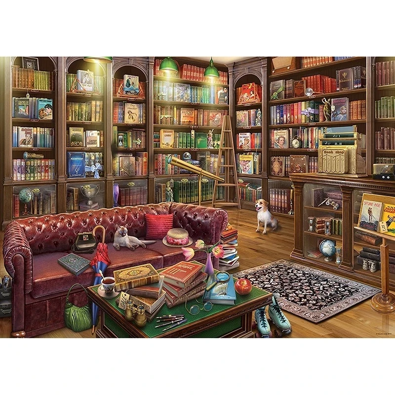 Алмазная 5D Вышивка Книжный пейзаж полное круглые/квадратные алмазы сделай сам