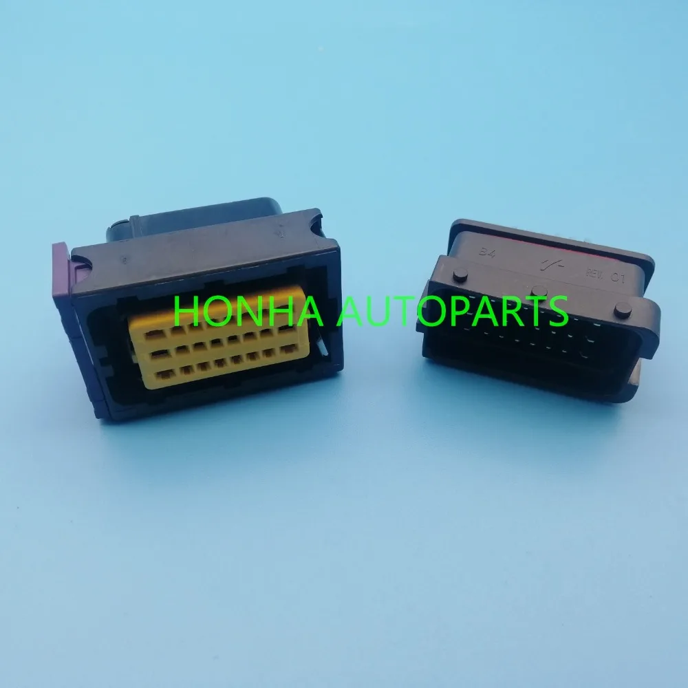 FCI ЭБУ 211PC249S8005/211PC249S8005 разъем 24 Pin 24 способ мужского и вставной корпус герметичный разъем