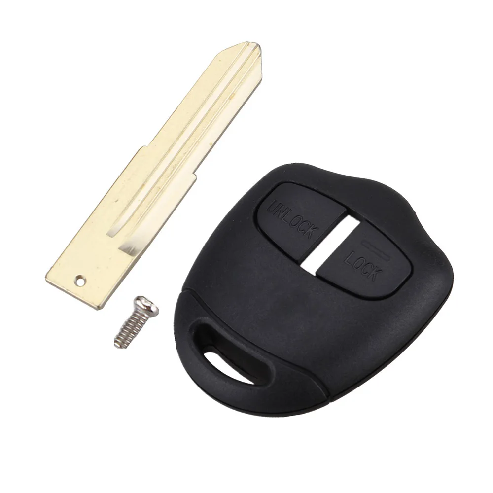 MAHAQI замена корпуса оболочки пустой корпус для дистанционного ключа чехол Fob 2 кнопки для Mitsubishi Outlander прямой пульт дистанционного ключа оболочки автомобиля Acess