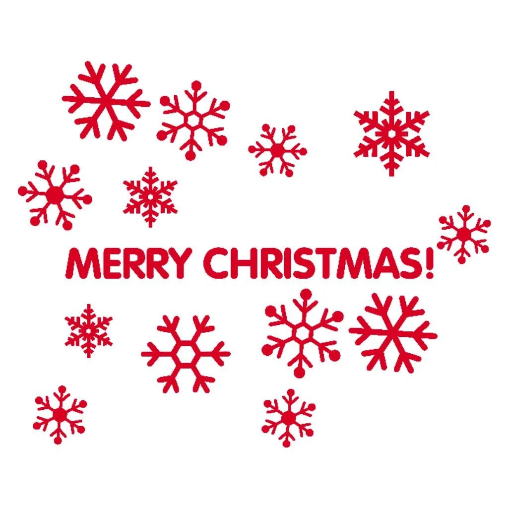 G Happy new year wall sticker clock shape window decor Creative Wall Affixed With Decorative Wall Window Decoration#1011Y20 - Цвет: G