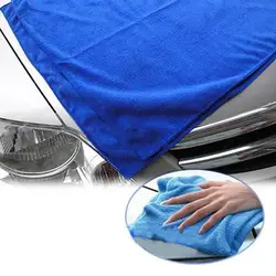 Grande microfibra limpeza pano de carro macio absorvente lavagem espanador veículo toalha panos & escovas esponjas