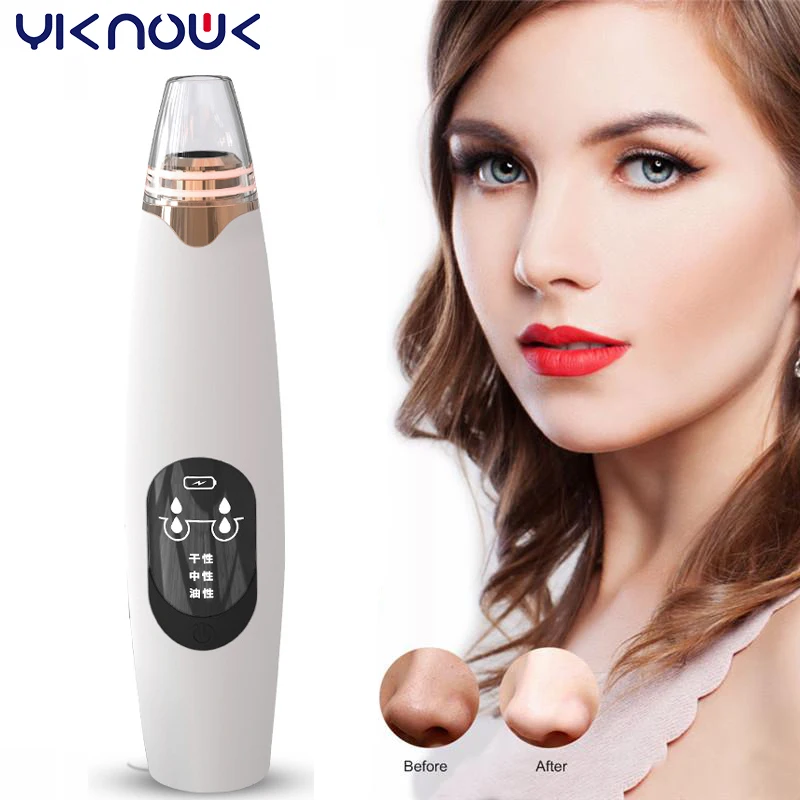 

USB Blackhead Remover Skin Care Pore Vacuum Acne Pimple Removal Vacuum Suction Tool Facial Machine Face