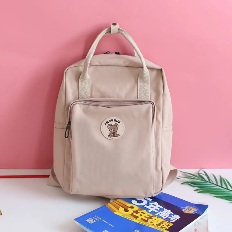 

Fashion Backpack Women Leisure Back Pack Korean Ladies Knapsack Casual Travel Bags School Girls Classic Bagpack