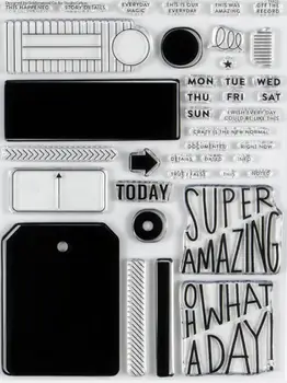 

english word Clear Stamp and die Or stamp for DIY Scrapbooking/Card Making/Kids Fun Decoration Supplies A2214