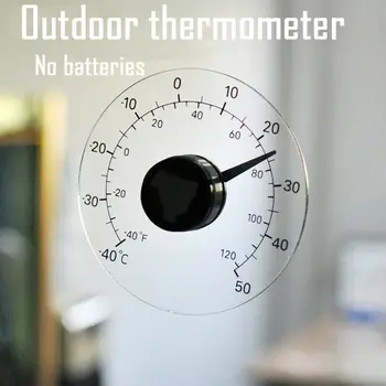 

Outdoor Garden Wall Station Thermometer Humidity Meter Transparent Easy Read Large Temperature Gauge Wall AcuRite -40~50(℃)