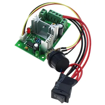 

CCM6N PWM DC Motor Governor 6V 12V 24V 30V DC Positive and Negative Controller Positive and Negative Switch