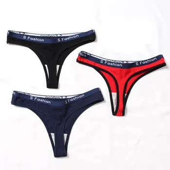 

Thong Panties String Underwear Woman Briefs Sexy Lingerie Intimate Ladies Letter Low-Rise g string sexy for women