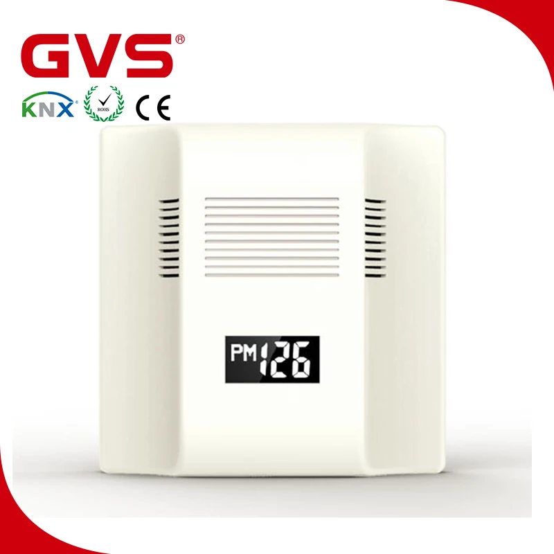 CSAQ-00/00 1 ГВС Manufactuerer KNX Сенсор s PM 2 5 Температура влажности AQI (VOC) качества воздуха PVR |