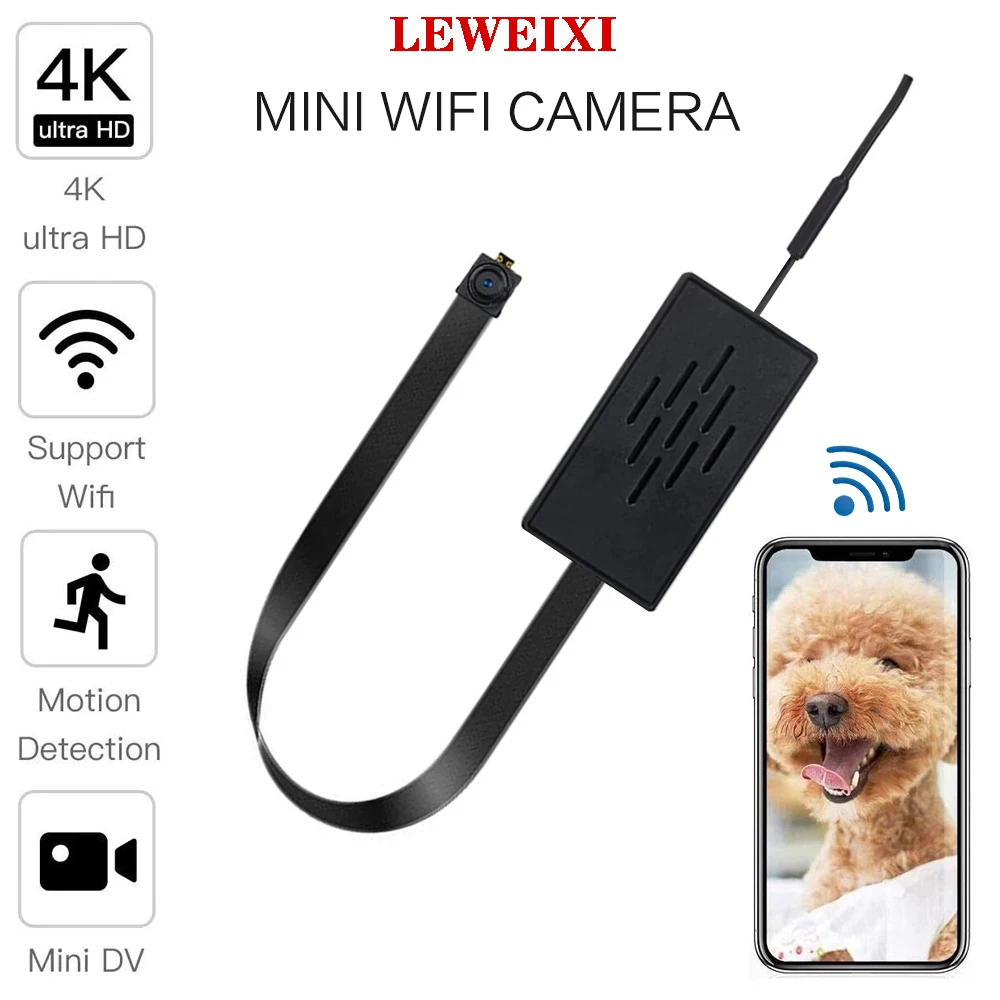 Портативный экшн-камера с Wi-Fi подключением DIY Камера 1080P Беспроводной няня