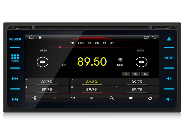 NaweiGe 6,95 дюймов Android четырехъядерный MTK 9,1 2+ 16 ГБ Автомобильный dvd для TOYOTA HILUX 2011 Авторадио gps навигация автомобильный мультимедийный проигрыватель