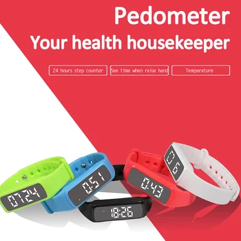 

New Smart Band Accurate Pedometer Tracker Digital Sports SmartWatch LED Children Kids Band Fitness Sleep Monitor Smart bracelet