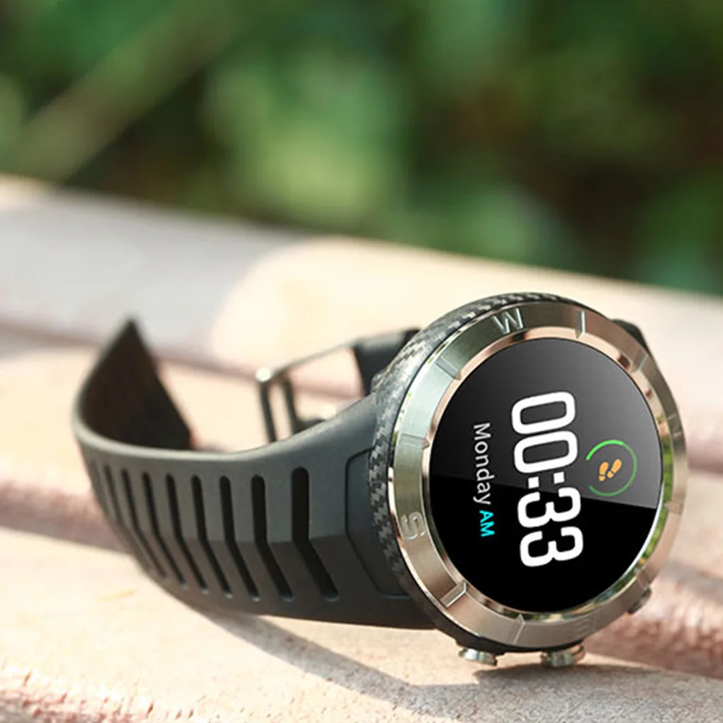Round Touch Screen Sport Smart Watch IP67 Waterproof Heart Rate Smartwatch Men Outdoor Pedometer Smartwatch