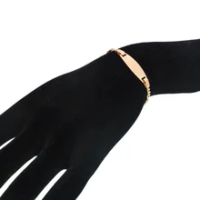 Пустой браслет для браслетов младенцев Детские ювелирные изделия крещение браслет Bebe Pulseira Золотая цепочка браслет детский браслет Bebek Bilezik Bransoletki B0127