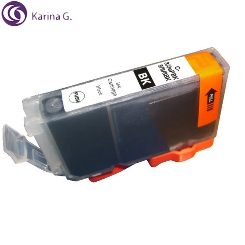Для BCI3 BCI6 совместимый чернильный картридж подходит для линз CANON BJC-3000/6000/6100/6200/6200 S/6500 PIXMA iP3000 и т. д. без чипа