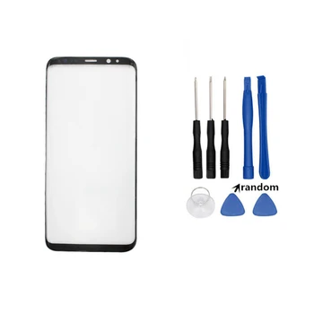 

For Samsung Galaxy S8 S9 S8Plus S9Plus S10 S10+ Front Outer Screen LCD Glass Lens Cover For Samsung Note8 Note9 Note 10 10+&Tool