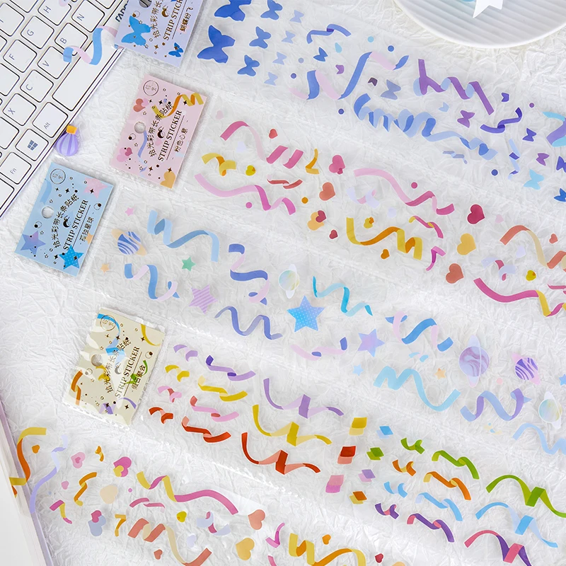Pegatinas adhesivas estéticas para manualidades, pegatinas personalizadas, álbum diario de recortes, papelería, flores, multicolor