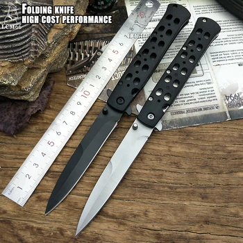 

tactical Folding knife camping pocket knife tactical knifes outdoor survival Carry Very Sharp Cold tool steel fruit knife 26s