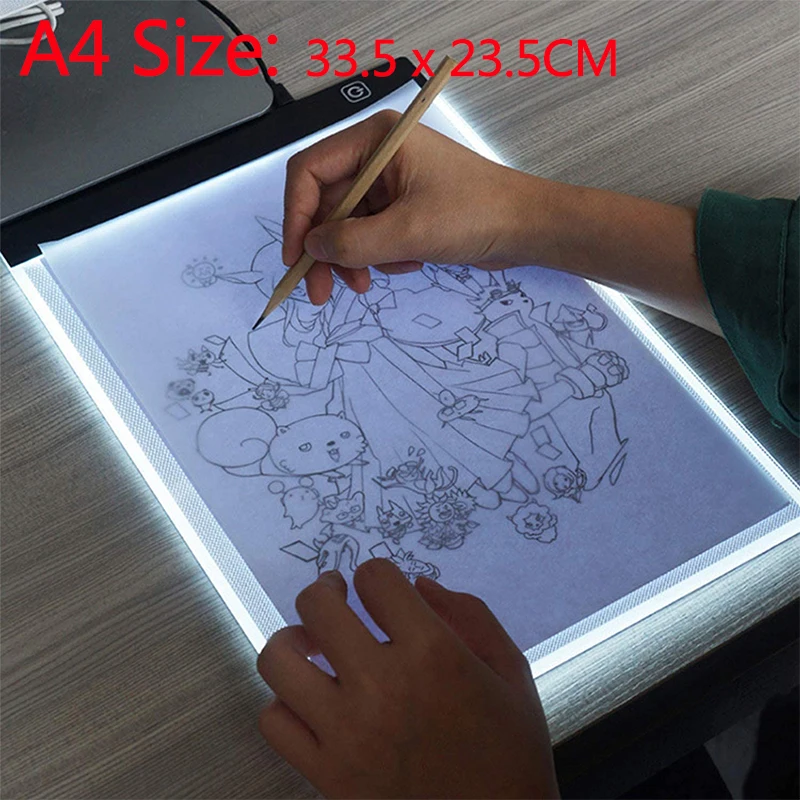 Elice-Tablet de desenho com luz LED, placa