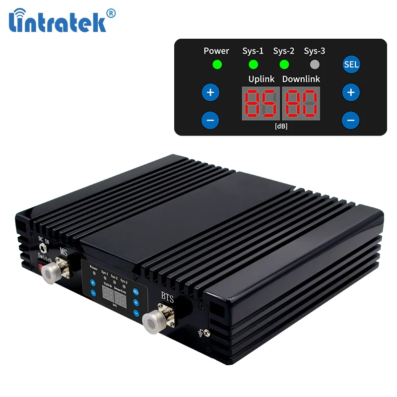 Lintratek 85 дБ 3G 4G Репитер сигнала