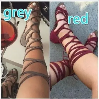 

Flat With Narrow Band Gladiator Women Sandals Novelty Cross-Strap Solid Boho Shoes Cover Heel Zip Summer Plus Size Sandals
