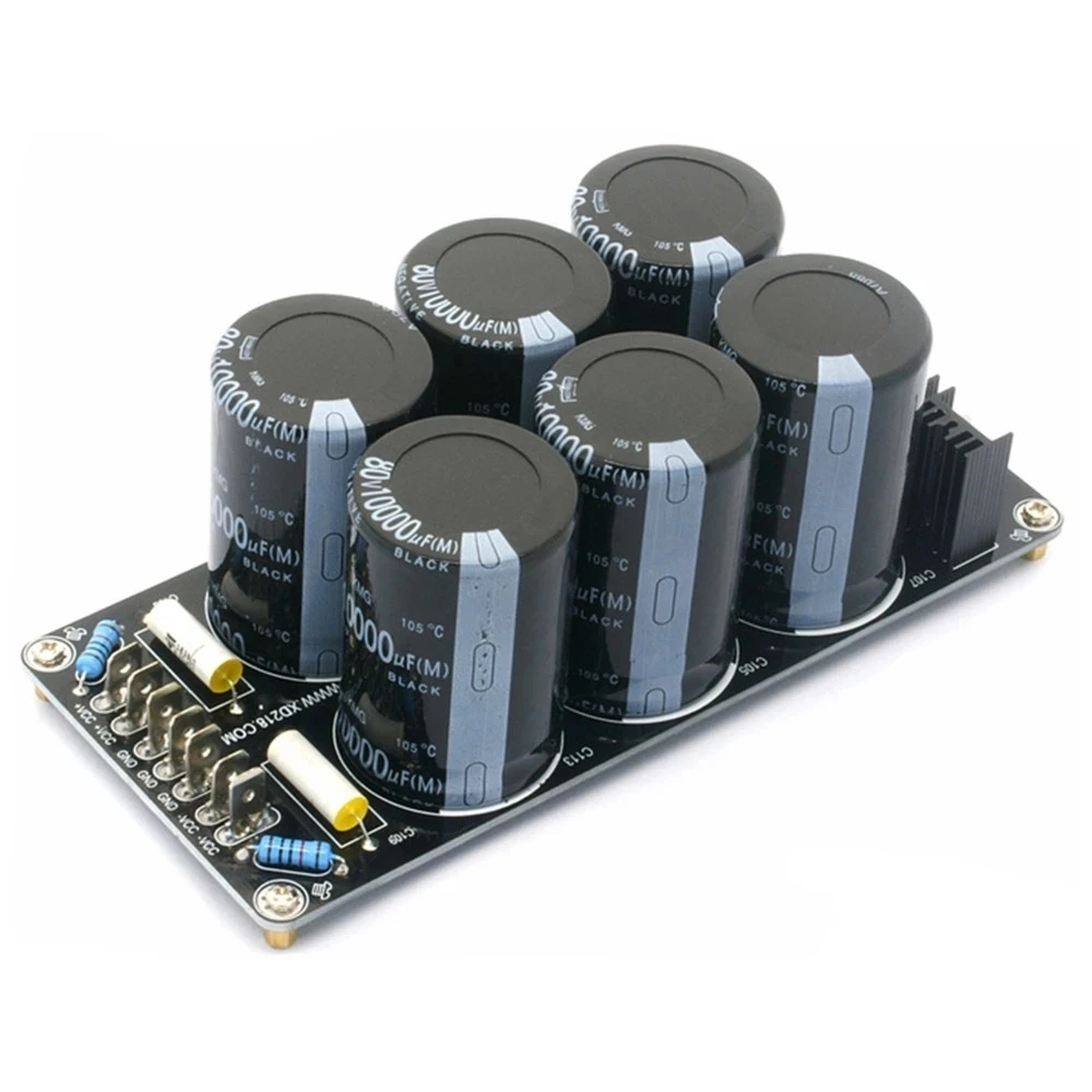 

6x 10000uF/80V Two Parallel High Quality Power Amplifier Supply Finished Board Assembled Audio