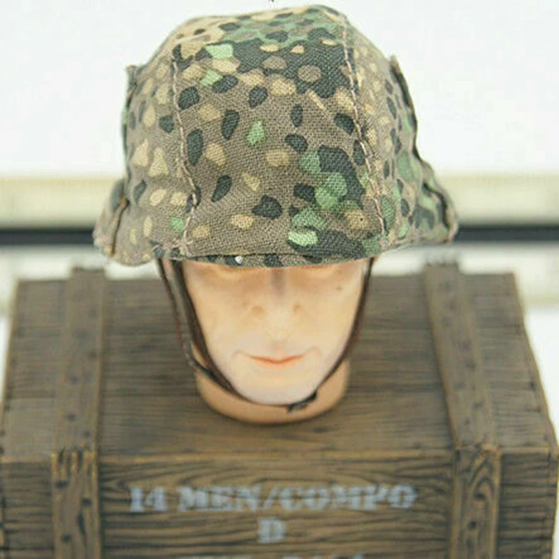 

IN STOCK 1/6 Dragon WWII Light Camouflage Helmet German Cap Cover Model
