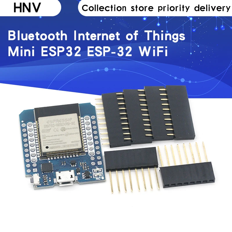 HNV 5 шт./лот LIVE D1 mini ESP32 ESP-32 WiFi + Bluetooth Интернет вещей макетная плата на основе ESP8266