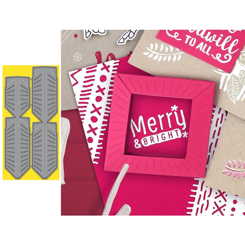 

Simple Border Line Decorations More Cheaper Metal Cutting Dies For DIY Scrapbooking Album Paper Card Craft Embossing Die Cuts