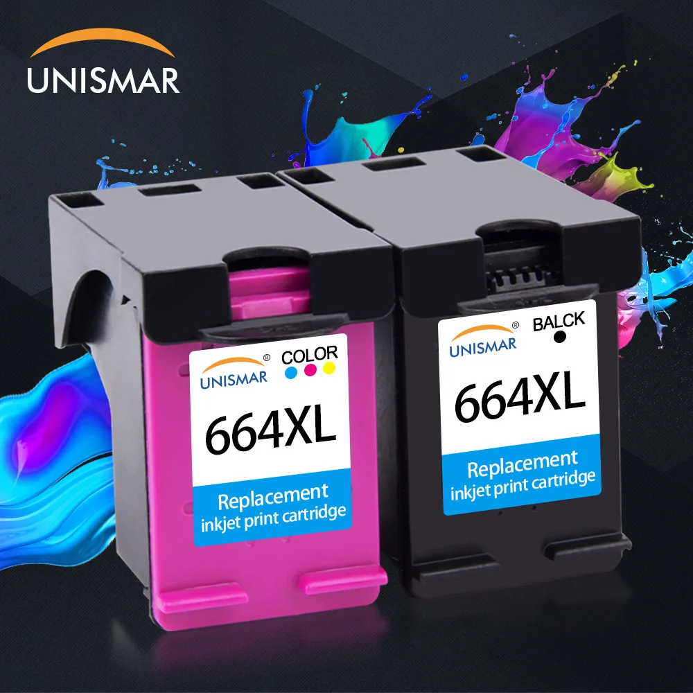 Unismar 664XL reemplazo de cartuchos de tinta para HP664 HP 664 XL DeskJet  serie 1115, 2135, 3635, 1118, 2138, 3636, 3638, 4536, 4676, 5275  impresoras|Cartuchos de tinta| - AliExpress